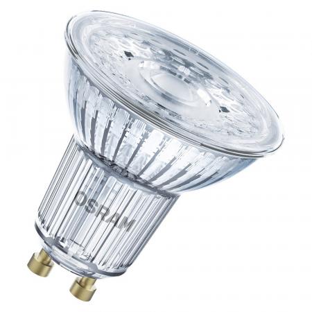OSRAM SMART+ Matter LED Spot GU10 WiFi 4,7W warmweiss bis kaltweiss tunable white - dimmbar, Matter over WiFi, steuerbar per App, Alexa, Google und Apple