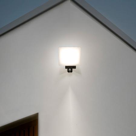 OSRAM ENDURA Flood Sensor Adjustable LED Flutlicht 10W 4000K Schwarz IP44 IK05
