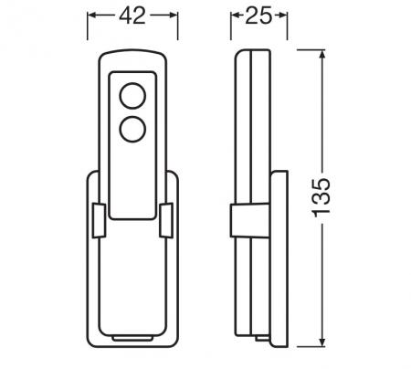 Ledvance LED Hallenleuchte Zubehör - HB EL CONV BOX REMOTE CONTROL