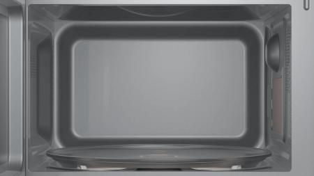 BOSCH Serie 2 Freistehende Mikrowelle 44 x 26 cm in Schwarz 800 Watt, Garraum 20 Liter