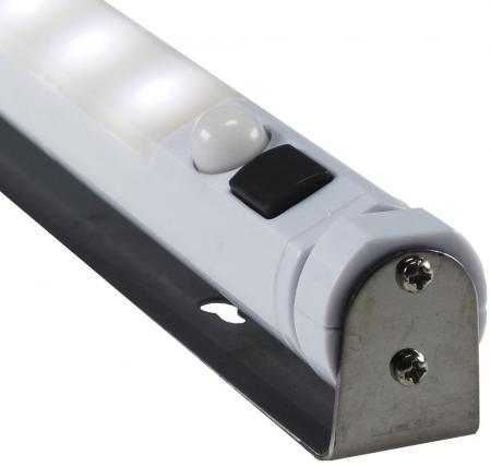 ChiliTec LED Unterbauleuchte mit Bewegungsmelder Batteriebet., 9 SMD LEDs, 80lm, warmweiß
