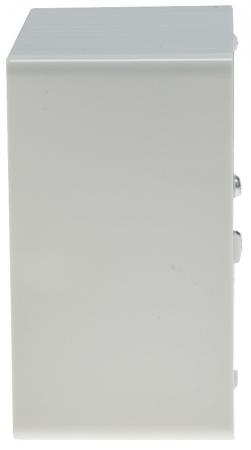 ChiliTec DELPHI Aufputz-Rahmen, weiß 80x80x45mm, mit Montagebohrung