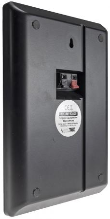 ChiliTec Flatpanel-Lautsprecher, 40W, schwarz Surround, 4 Ohm, 86dB, 2-Wege, Paar