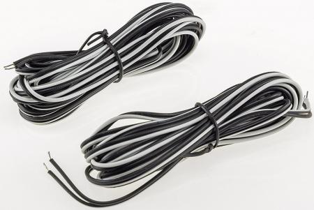 ChiliTec Flatpanel-Lautsprecher, 40W, schwarz Surround, 4 Ohm, 86dB, 2-Wege, Paar