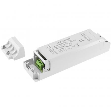 ChiliTec LED-Trafo "CT-50-V2", 1-50W Ein 220-240V, Aus 12V= Konstantspannung