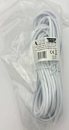 ChiliTec RGB LED-Stripes Kabel 10m, 4 adrig-rot-grün-blau-schwarz, rund
