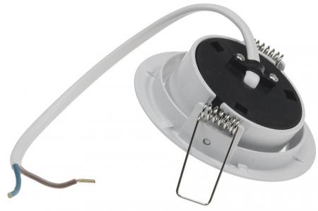 ChiliTec LED-Einbauleuchte "Flat-26" warmweiß 80x26mm, 3W, 370lm, weißes Gehäuse