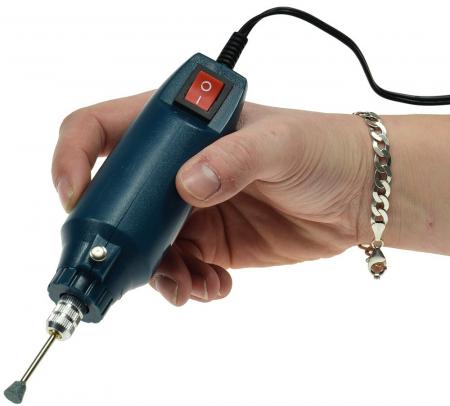 ChiliTec Mini-Bohrmaschine "Drill-Power V2" 12V= 12.000UpM, 63-teilig, viel Zubehör