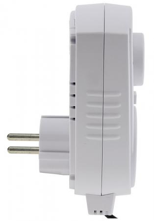 ChiliTec Steckdosen-Thermostat "ST-50" ana EXT 5-30°C, 230V, 2m Kabel + Außenfühler