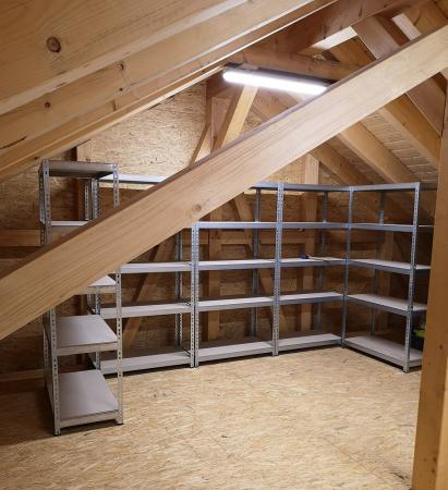 120cm ChiliTec Wand-& Deckenleuchte "HP-50" IP65, 48W, 4000k, neutralweiß, 5800 Lumen