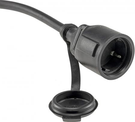 ChiliTec CEE auf Schutzkontakt-Kupplung 0,35m 230V, Adapter für Wohnwagen, Camping