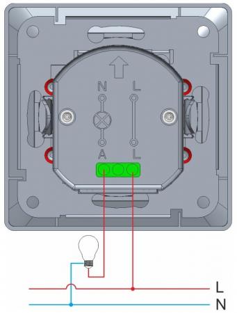 ChiliTec DELPHI 23010 Bewegungsmelder 160°, Silber, 250 V, LED-geeignet, Unterputz, 2-Draht