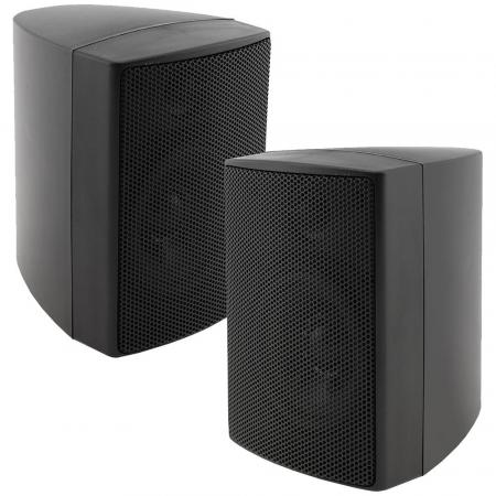 ChiliTec Satelliten Lautsprecher "CTB-40B" Paar 40W, 8Ohm, 130x95x115mm, schwarz