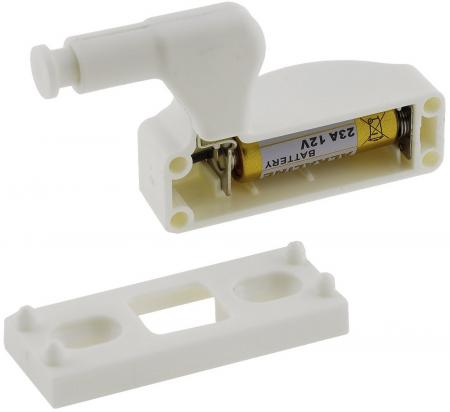 ChiliTec LED Schrankleuchte, 4er-Set Batteriebetrieb, Drucksensor für Türen