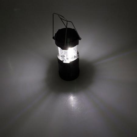 ChiliTec LED Camping Laterne "CL-B3" 300lm, Batteriebetrieb, ØxH 85x135mm