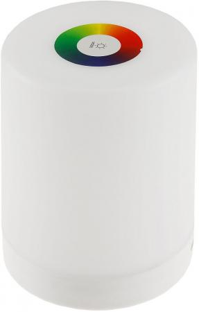 ChiliTec LED Akku-Tischleuchte mit Touch-Funktion Höhe 113mm, Warmweiß + RGB