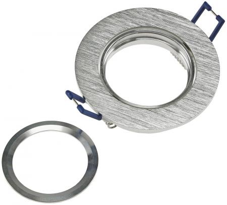 ChiliTec Einbaustrahler "CTE-84R" Rund Ø84mm Einbau Ø68mm, schwenkbar, Clip Ring