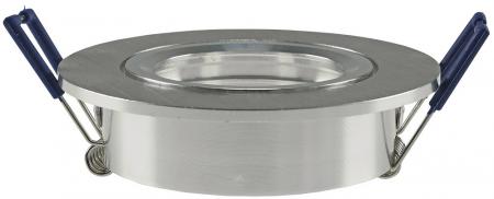 ChiliTec Einbaustrahler "CTE-84R" Rund Ø84mm Einbau Ø68mm, schwenkbar, Clip Ring