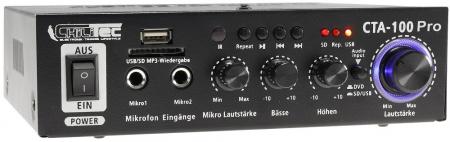 ChiliTec HiFi-Verstärker "CTA-100 Pro" 100W 1x Line IN, USB/SD, FB, Bluetooth