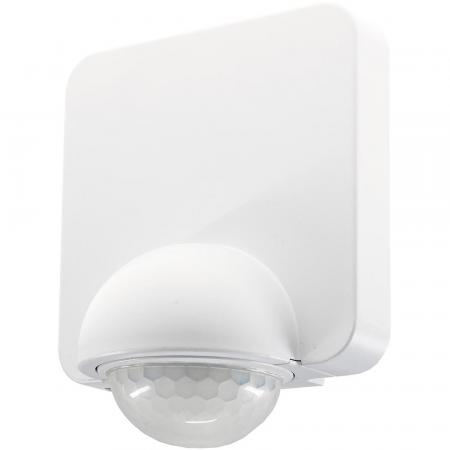 ChiliTec Aufputz-Bewegungsmelder "CBM 65" 360°, max. 10m Detektion, IP65, weiß