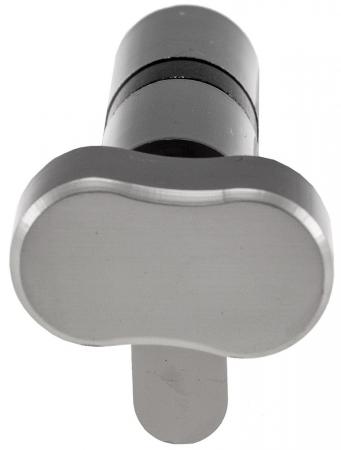 ChiliTec Schließzylinder 80mm (40+40mm) mit Knauf Profil-Zylinder, 5 Sicherheits-Schlüssel