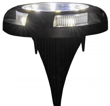 ChiliTec LED Solar Bodenleuchte "SGL604" IP65, 600mAh Akku