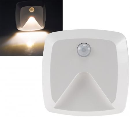 Aktion: Nur noch angezeigter Bestand verfügbar:   ChiliTec LED Treppenlicht mit Bewegungsmelder Batteriebetrieb, 3x AAA, warmweiß