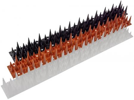 ChiliTec Taubenabwehr Spikes 10er Set Kunststoff, 400x42x36mm, Ziegelrot