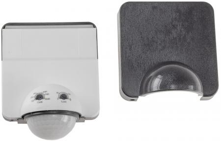 ChiliTec 23620 CBM 65a Aufputz-Bewegungsmelder 360°, 10m, IP65, anthrazit, LED 1–600W, 230V