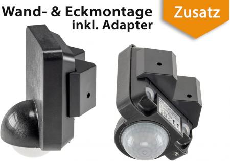 ChiliTec 23620 CBM 65a Aufputz-Bewegungsmelder 360°, 10m, IP65, anthrazit, LED 1–600W, 230V