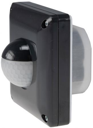 ChiliTec Unterputz PIR Bewegungsmelder 190° IP65 2 & 3 - Draht Technik, anthrazit