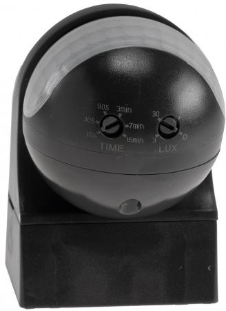 ChiliTec 23622 CBM-Slim Aufputz-Bewegungsmelder 180°, 12m, IP44, anthrazit, LED 1–300W, 230V