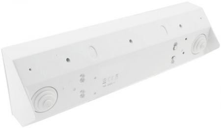 ChiliTec 4-fach Steckdosenblock + 2x USB, weiß 250V~/ 16A, Aufbaumontage, USB 3,1A