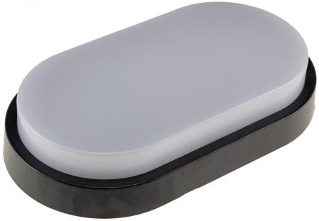 ChiliTec LED Wandleuchte "PALAU" IP54, 4000K Oval, 10 Watt, 900 Lumen, Anthrazit