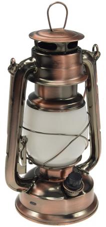 ChiliTec LED Akku Camping Laterne "CT-Copper Pro" ØxH 12x23,5cm, USB-C, warmweiß, dimmbar