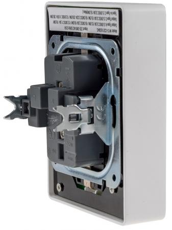 ChiliTec MILOS Schutzkontakt-Steckdose 2-fach 250V~/ 16A, 1x UP, USB A+C/PD, weiß matt
