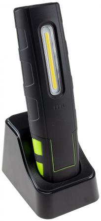 ChiliTec LED Stableuchte mit Akku "FlexiLED 880" Ladeschale, Magnetfuß,10W, 880lm,IP67