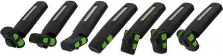 ChiliTec LED Stableuchte mit Akku "FlexiLED 880" Ladeschale, Magnetfuß,10W, 880lm,IP67