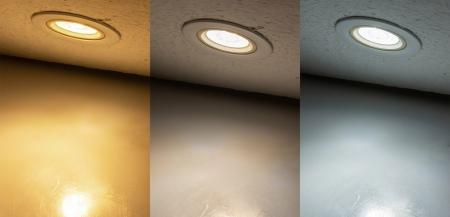 ChiliTec LED-Einbauleuchte "Flat-36 CCT" 5W, 3000/4000/6500K, schwenkbar