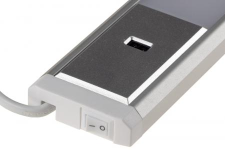 60cm ChiliTec LED Unterbauleuchte "Comprido 600 CCT" 230V, IR-Sensor, 3000k - 6500k