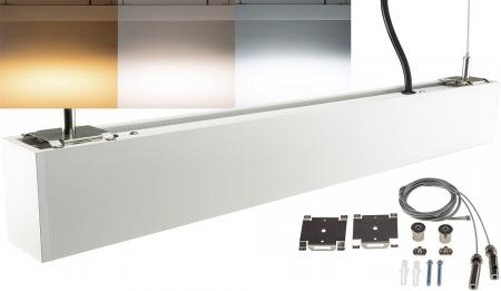 ChiliTec LED Hängeleuchte "CT-OL CCT 60" 230V, 60cm, 18W, CCT 3000-6000k