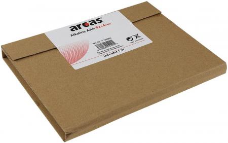 36er Flat-Pack Micro-Batterien ARCAS Alkaline Typ AAA/LR03, 1,5V