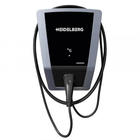 Heidelberg Wallbox Connect.Home 11 kW mit 7,5 m Typ-2-Ladekabel