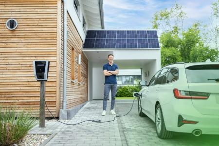 Heidelberg Wallbox Connect.Home 11 kW mit 7,5 m Typ-2-Ladekabel