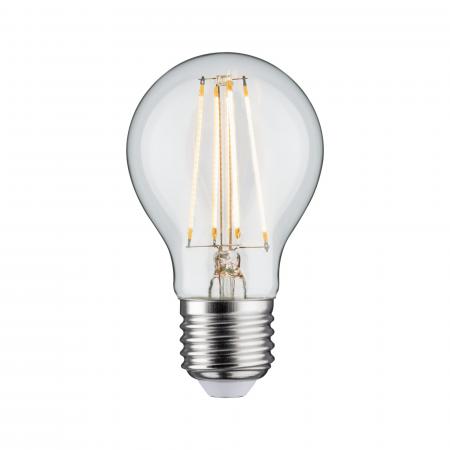 4-er E27 Paulmann 5082 Filament LED Birnenform 7,5W wie 60W 3 Step dimmbar klares Glas 2700K warmweißes Licht
