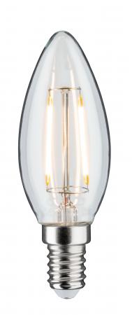 5er Paulmann 5092 LED Filament Kerzen E14 2,6W wie 25W klar 2700K warmweißes Licht