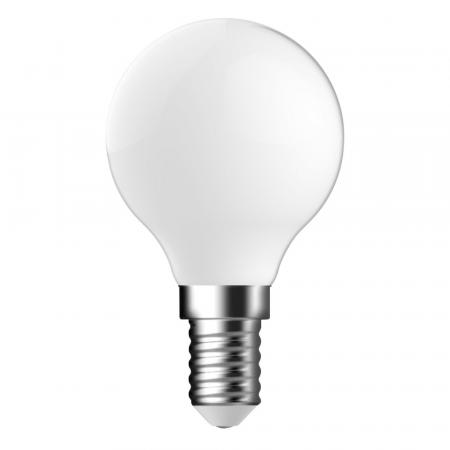 Augenschonendes Nordlux E14 LED-Leuchtmittel matt Tropfen 2,5W wie 20W warmweiß