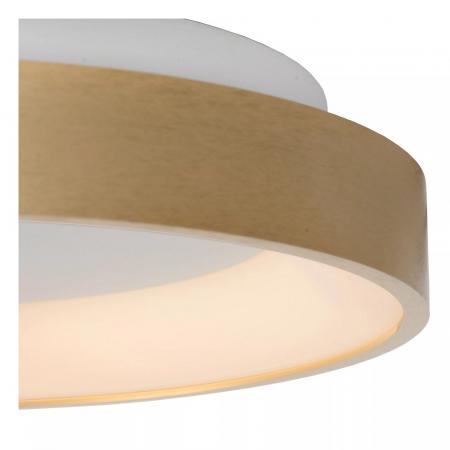 Lucide VIDAL LED Deckenleuchte Ø28cm 20W 2700K Messing dimmbar