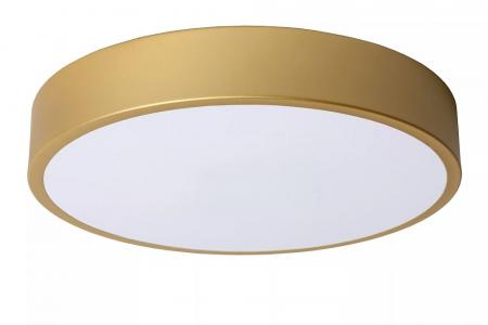 Lucide UNAR LED Deckenleuchte Ø30cm 3-StepDim 2700K Messing modern