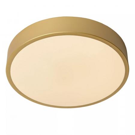 Lucide UNAR LED Deckenleuchte Ø30cm 3-StepDim 2700K Messing modern